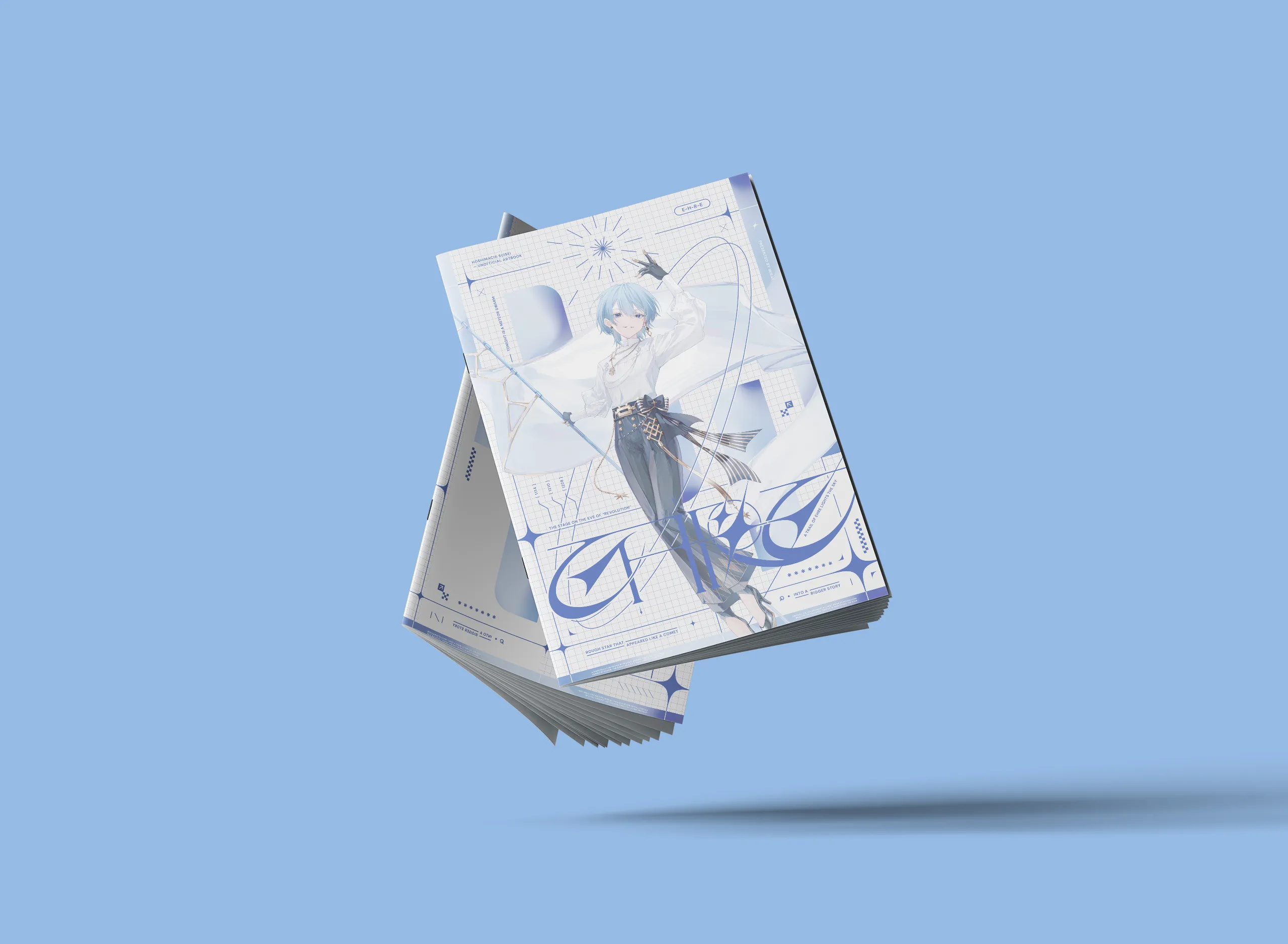 C105 & FF44 - Dōjinshi book Designs - 3s Design